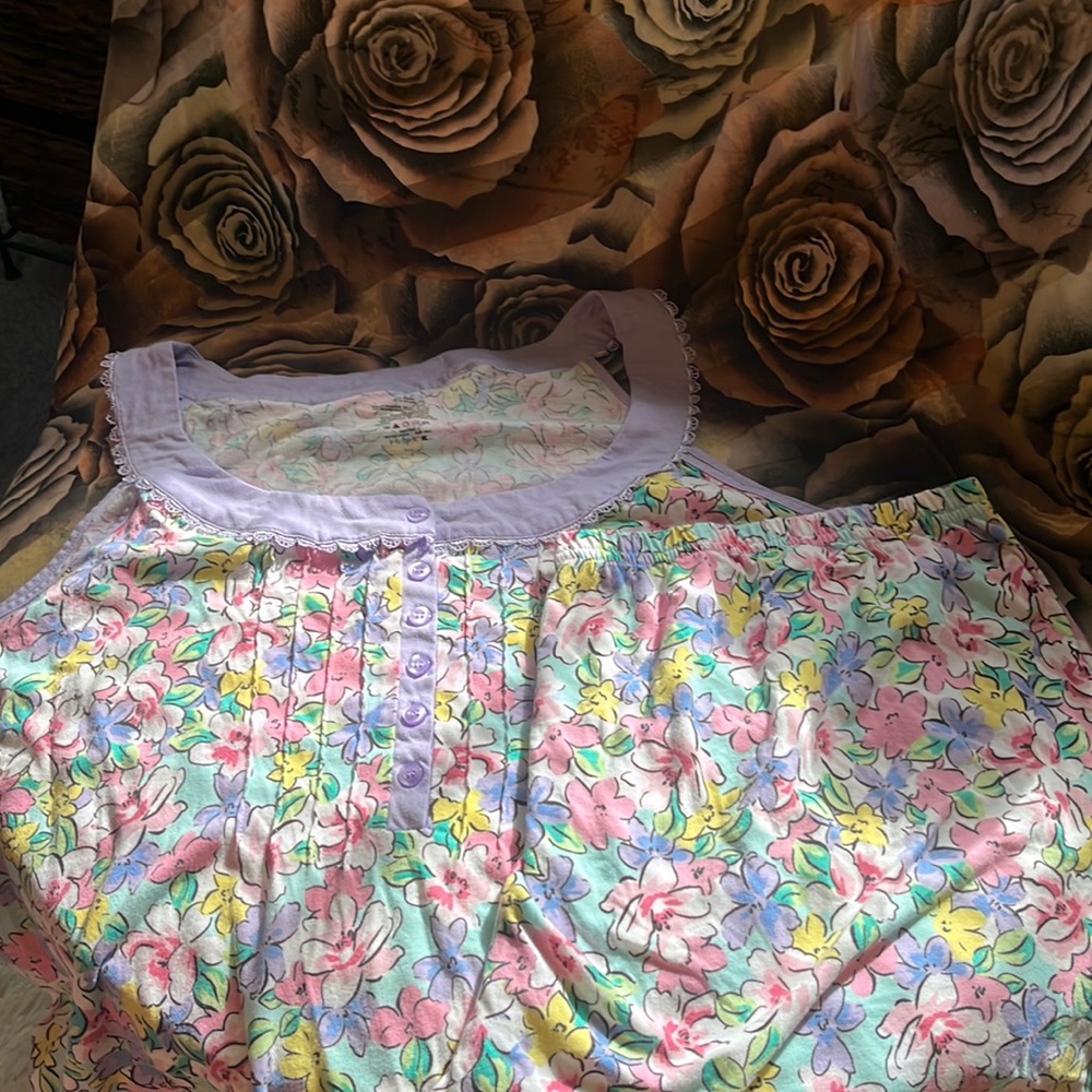 Floral PJs